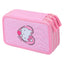 Zippy Plus Hello Kitty Sweet Leopard Schulranzen-Set 9tlg: Schulranzen, Federmäppchen, Turnbeutel, Schürze, Geldbörse, Pencil Slider, Federmäppchen 3-Fach, Trinkflasche, Faltkoffer mit geschmiedeten E