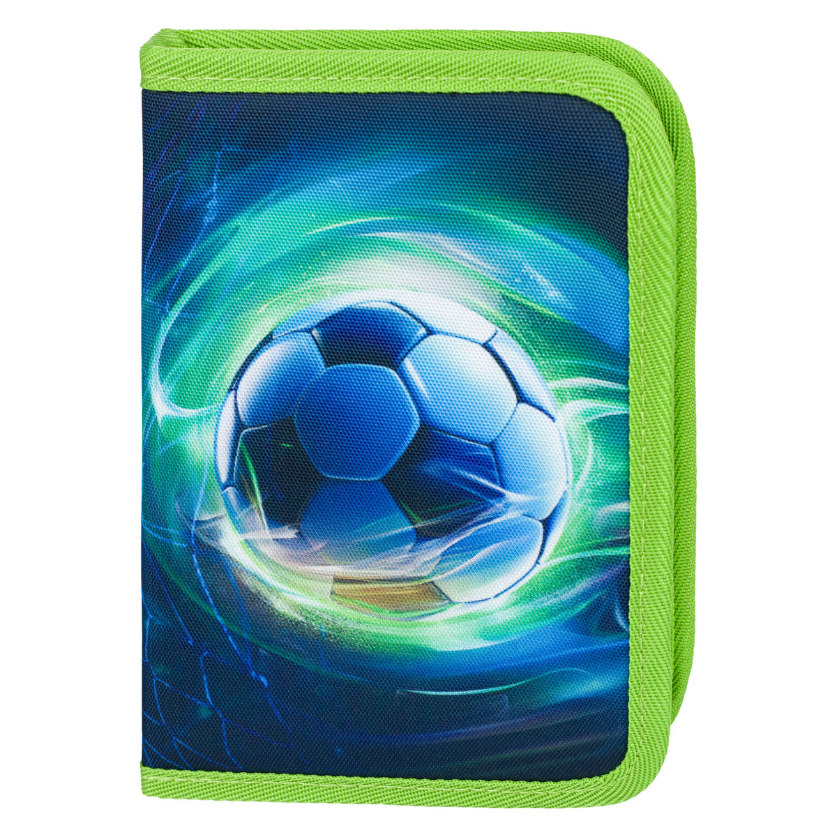 Zippy Plus Fußball Schulranzen-Set 9tlg: Schulranzen, Federmäppchen, Turnbeutel, Schürze, Geldbörse, Pencil Slider, Federmäppchen 3-Fach, Sporttasche, Baaglies