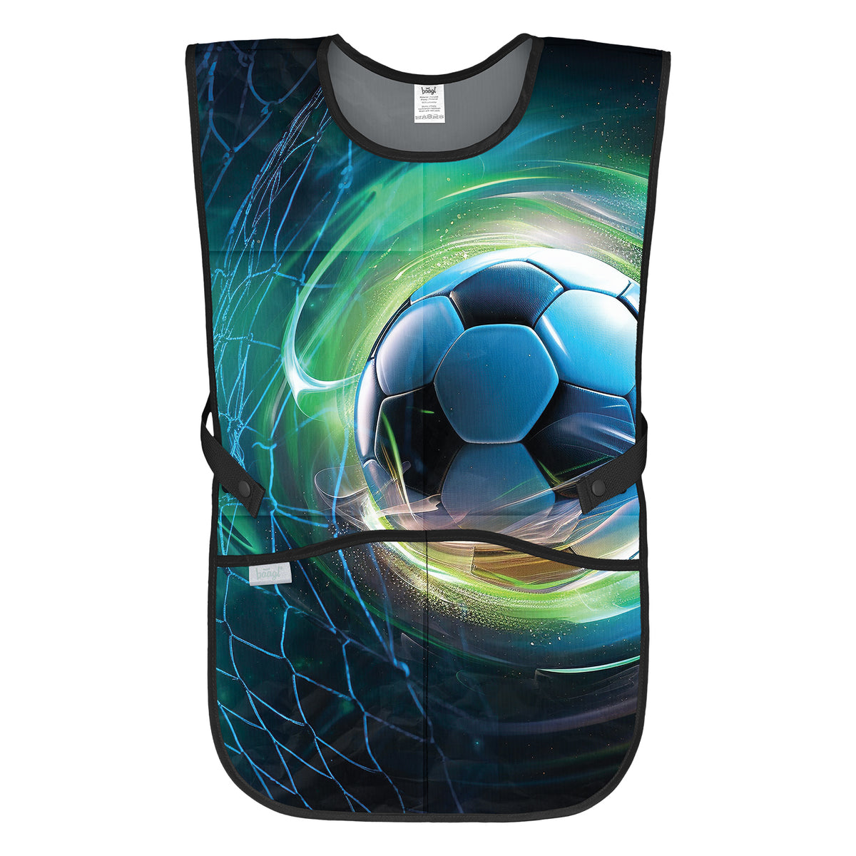Zippy Plus Fußball Schulranzen-Set 9tlg: Schulranzen, Federmäppchen, Turnbeutel, Schürze, Geldbörse, Pencil Slider, Federmäppchen 3-Fach, Sporttasche, Baaglies