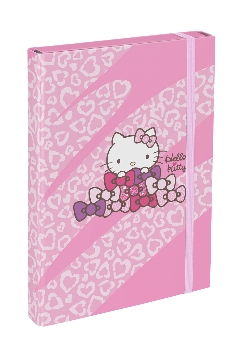 Zippy Plus Hello Kitty Sweet Leopard Schulranzen-Set 8tlg: Schulranzen, Pencil Slider, Federmäppchen, Turnbeutel, Geldbörse, Heftmappe, Schürze, Trinkflasche
