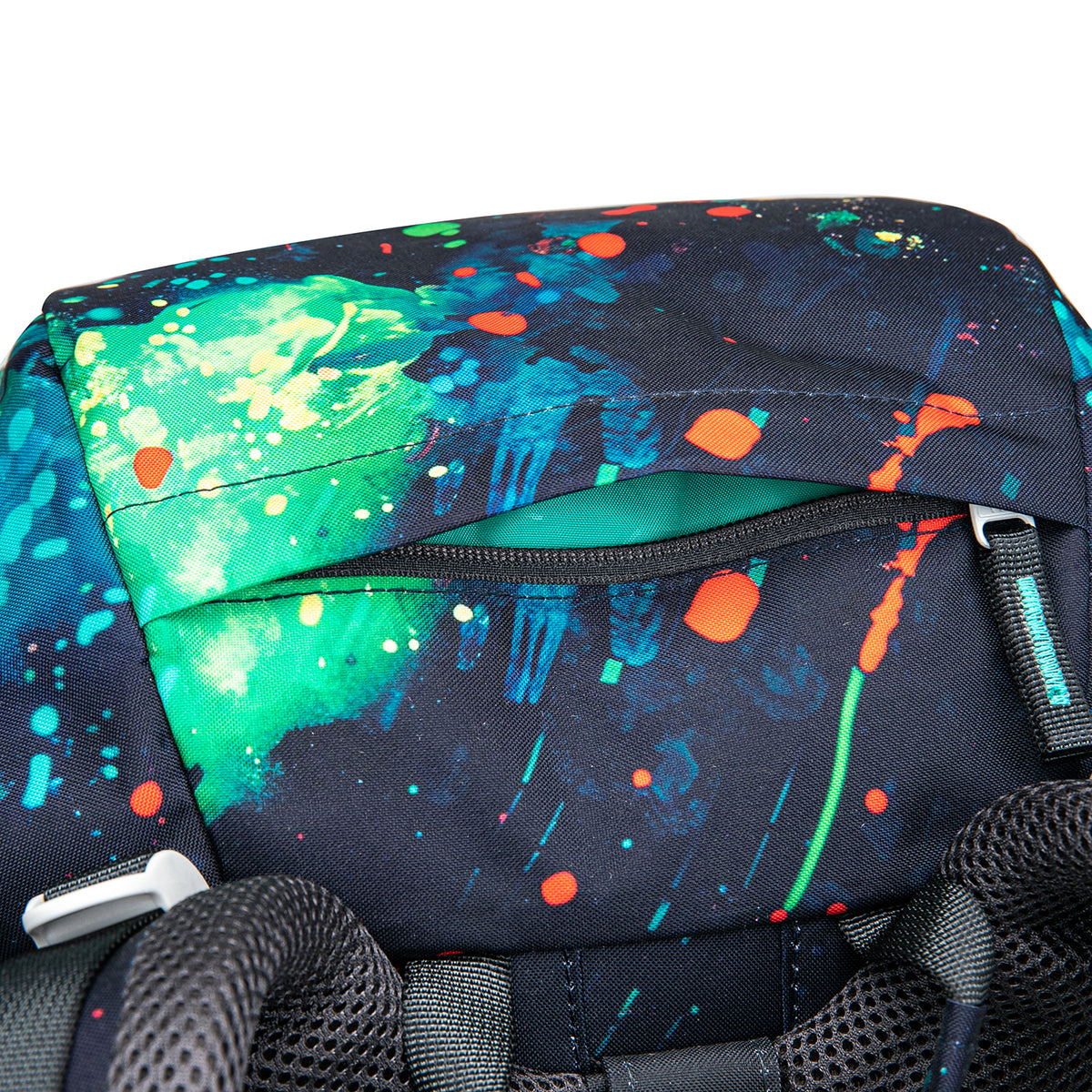 Airy Plus Chill Schulrucksack-Set 7tlg: Schulrucksack, Federmäppchen, Turnbeutel, Pencil Slider, Federmäppchen 3-Fach, Faltkoffer mit geschmiedeten Ecken, Trinkflasche