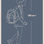 Airy Plus Chill Schulrucksack-Set 7tlg: Schulrucksack, Federmäppchen, Turnbeutel, Pencil Slider, Federmäppchen 3-Fach, Faltkoffer mit geschmiedeten Ecken, Trinkflasche