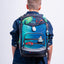 Airy Plus Chill Schulrucksack-Set 7tlg: Schulrucksack, Federmäppchen, Turnbeutel, Pencil Slider, Federmäppchen 3-Fach, Faltkoffer mit geschmiedeten Ecken, Trinkflasche