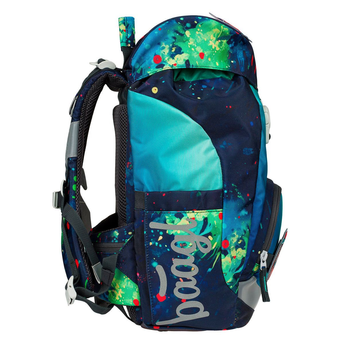 Airy Chill Rucksack-Set 8tlg: Rucksack, Pencil Slider, Federmäppchen, Turnbeutel, Geldbörse, Brotdose, Schürze, Trinkflasche