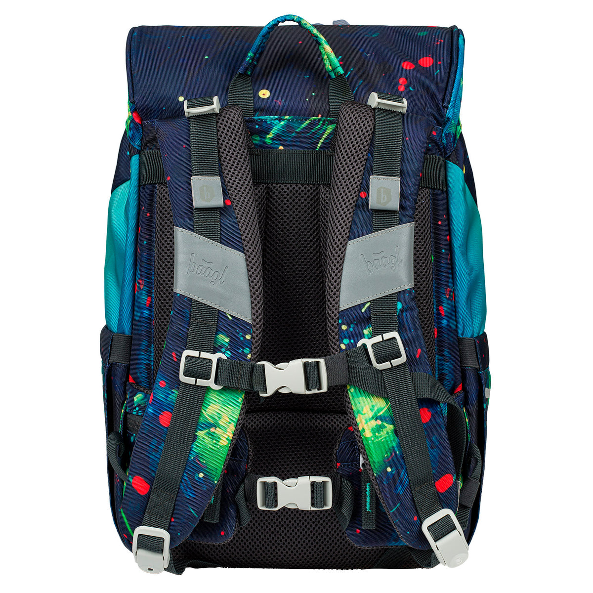 Airy Chill Rucksack-Set 8tlg: Rucksack, Pencil Slider, Federmäppchen, Turnbeutel, Geldbörse, Brotdose, Schürze, Trinkflasche