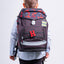 Airy Plus Lebensretter Schulrucksack-Set 8tlg: Schulrucksack, Pencil Slider, Federmäppchen, Turnbeutel, Geldbörse, Schürze, Federmäppchen 3-Fach, Baaglies