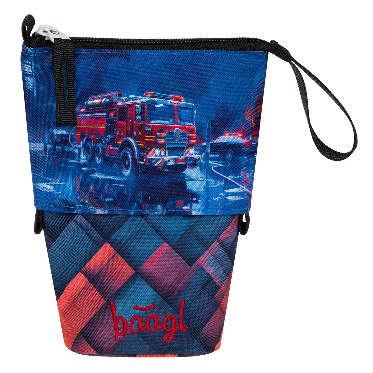 Airy Plus Lebensretter Schulrucksack-Set 8tlg: Schulrucksack, Pencil Slider, Federmäppchen, Turnbeutel, Geldbörse, Schürze, Federmäppchen 3-Fach, Baaglies