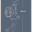 Ergo Dino Schulranzen-Set 7tlg: Schulranzen, Federmäppchen, Turnbeutel, Pencil Slider, Trinkflasche, Brotdose, Faltkoffer mit geschmiedeten Ecken