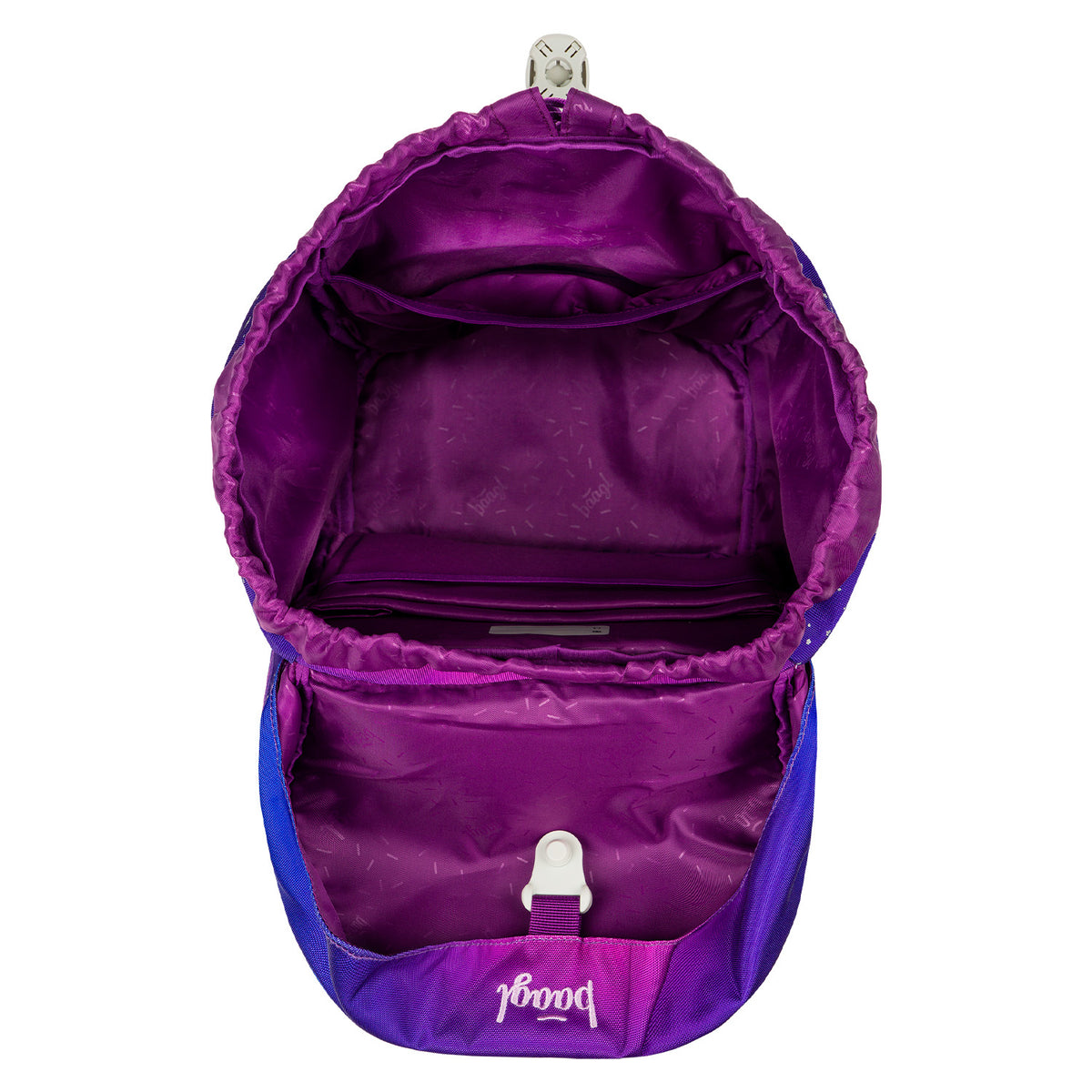 Airy Pferde-Herz Rucksack-Set 8tlg: Rucksack, Federmäppchen, Turnbeutel, Schürze, Geldbörse, Pencil Slider, Faltkoffer mit geschmiedeten Ecken, Baaglies