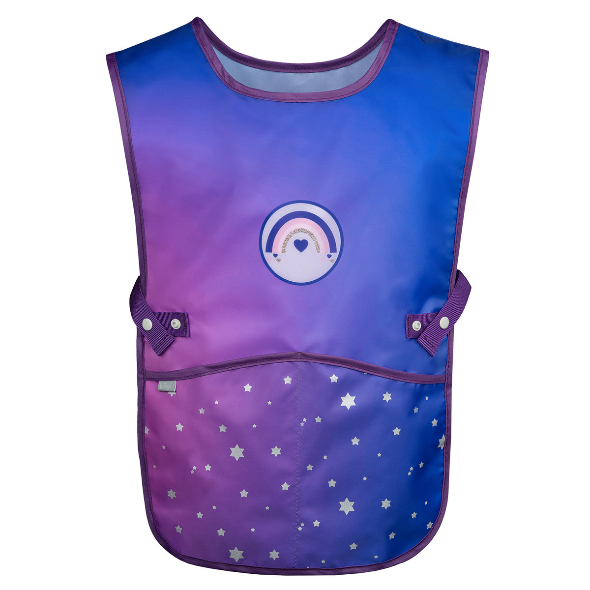 Airy Pferde-Herz Rucksack-Set 8tlg: Rucksack, Federmäppchen, Turnbeutel, Schürze, Geldbörse, Pencil Slider, Faltkoffer mit geschmiedeten Ecken, Baaglies