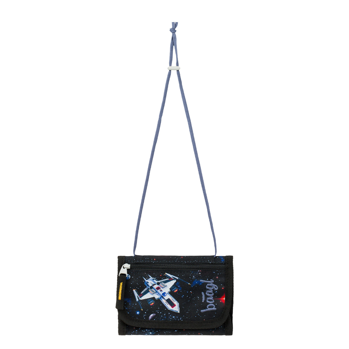 Zippy Plus Pixel Space Schulranzen-Set 6tlg: Schulranzen, Pencil Slider, Turnbeutel, Geldbörse, Faltkoffer mit geschmiedeten Ecken, Schürze