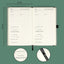 Plankalender undatiert Note to self, 5 Minuten täglich, 13 × 21 cm