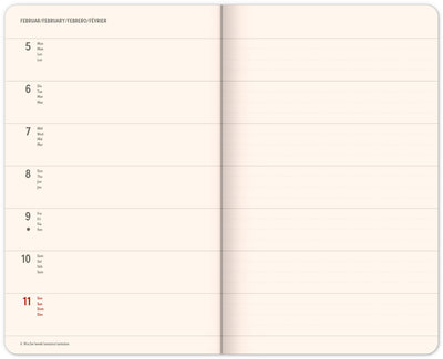 Buchkalender Traumfänger 2024, wöchentlich, 13 × 21 cm