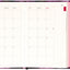Wöchentlicher Magnetplaner Lila Blumen 2026, 13 x 21 cm