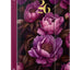Wöchentlicher Magnetplaner Lila Blumen 2026, 13 x 21 cm