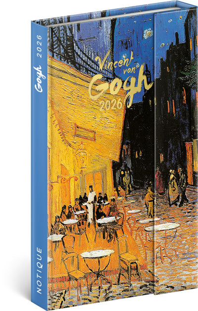 Wöchentlicher Magnetplaner Vincent van Gogh 2026, 13 x 21 cm
