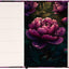 Wöchentlicher Magnetplaner Lila Blumen 2026, 11 x 16 cm