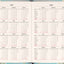 Wochenplaner Handtaschenformat Riviera 2027, 9,8 x 14,5 cm