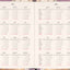 Planbook Planer/Notizbuch Vintage Flowers 2027, 13 x 21 cm