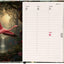 Magnetic Weekly Planner Flamingo 2027, 11 x 16 cm