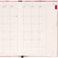 Magnetic Weekly Planner Pink Marble 2027, 11 x 16 cm