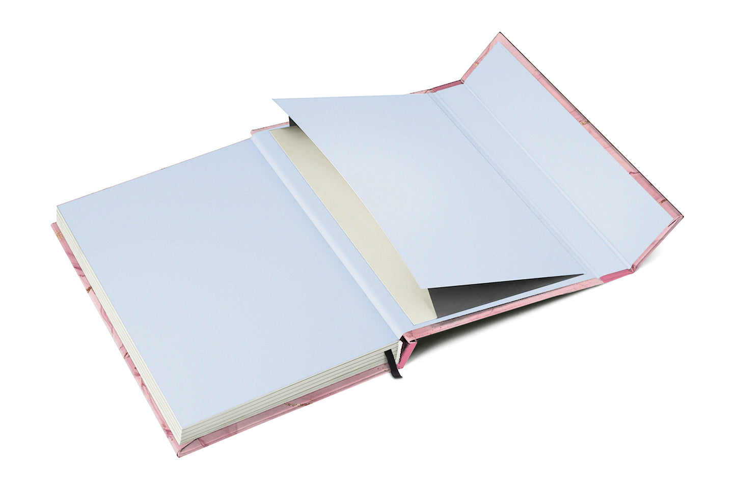 Magnetic Weekly Planner Pink Marble 2027, 11 x 16 cm