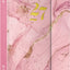 Magnetic Weekly Planner Pink Marble 2027, 11 x 16 cm