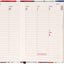 Magnetic Weekly Planner Poppies 2027, 11 x 16 cm