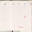 Magnetic Weekly Planner Alphonse Mucha 2027, 11 x 16 cm