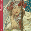 Magnetic Weekly Planner Alphonse Mucha 2027, 11 x 16 cm