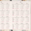 Magnetic Weekly Planner Michelangelo 2027, 11 x 16 cm