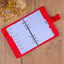 Refill – Weekly Ring Bound Planner 2027, bright red, 12,5 x 19 cm