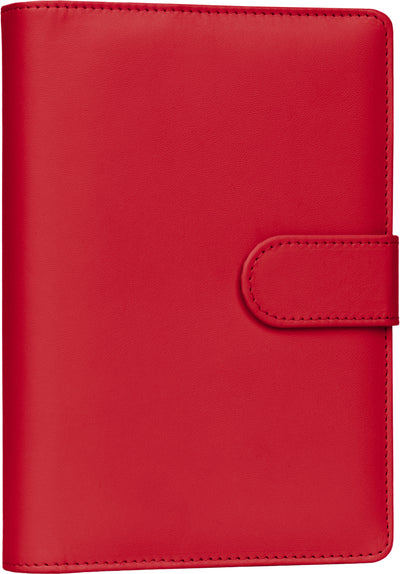 Refill – Weekly Ring Bound Planner 2027, bright red, 12,5 x 19 cm