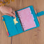Refill – Weekly Ring Bound Planner 2027, turquoise, 12,5 x 19 cm