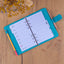 Refill – Weekly Ring Bound Planner 2027, turquoise, 12,5 x 19 cm