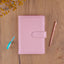 Refill – Weekly Ring Bound Planner 2027, blush pink, 12,5 x 19 cm