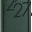 Buchkalender Ajax 2027, Tageskalender, grün, 15 x 21 cm