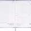 Buchkalender Ajax 2027, Tageskalender, blau, 15 x 21 cm