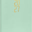 Buchkalender Ponza 2027, Tageskalender, mint, 15 x 21 cm