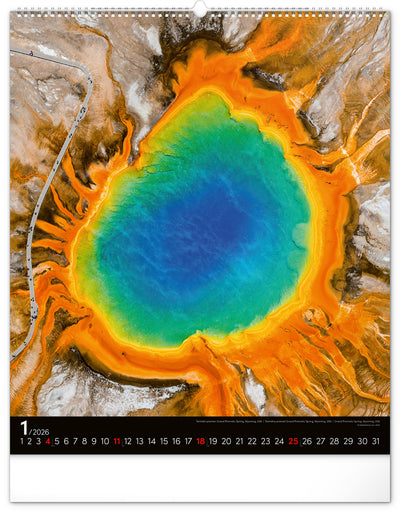 Wandkalender Energie 2026, 48 x 56 cm