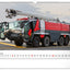 Wandkalender Feuerwehrfahrzeuge 2026, 48 x 33 cm