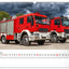 Wandkalender Feuerwehrfahrzeuge 2026, 48 x 33 cm