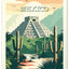 Wandkalender Vintage-Plakate – Ferne Länder 2027, 33 x 46 cm