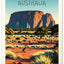 Wandkalender Vintage-Plakate – Ferne Länder 2027, 33 x 46 cm
