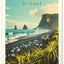 Wandkalender Vintage-Plakate – Ferne Länder 2027, 33 x 46 cm