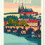 Wandkalender Vintage-Plakate – Weltstädte 2027, 33 x 46 cm