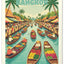 Wandkalender Vintage-Plakate – Weltstädte 2027, 33 x 46 cm