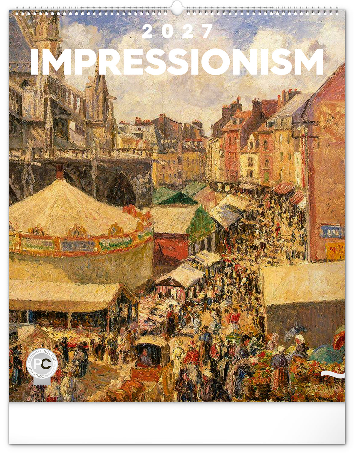 Wandkalender Impressionismus 2027, 48 x 56 cm