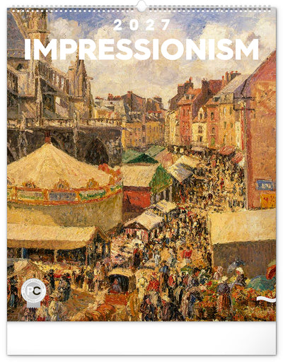Wandkalender Impressionismus 2027, 48 x 56 cm