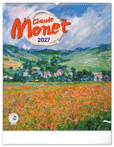 Wandkalender Claude Monet 2027, 48 x 56 cm